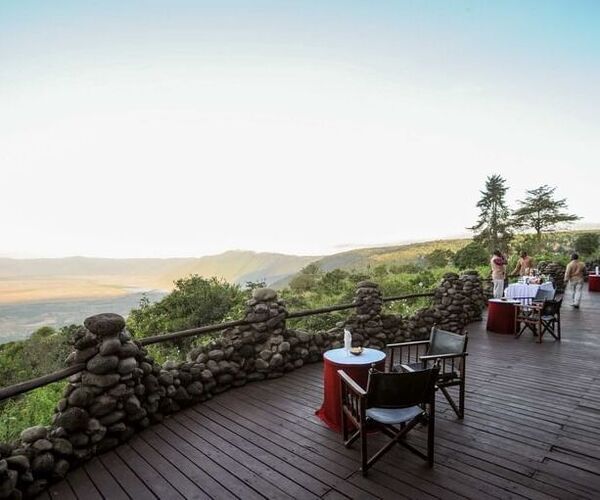 Ngorongoro Crater view from Serena Safari Lodge
