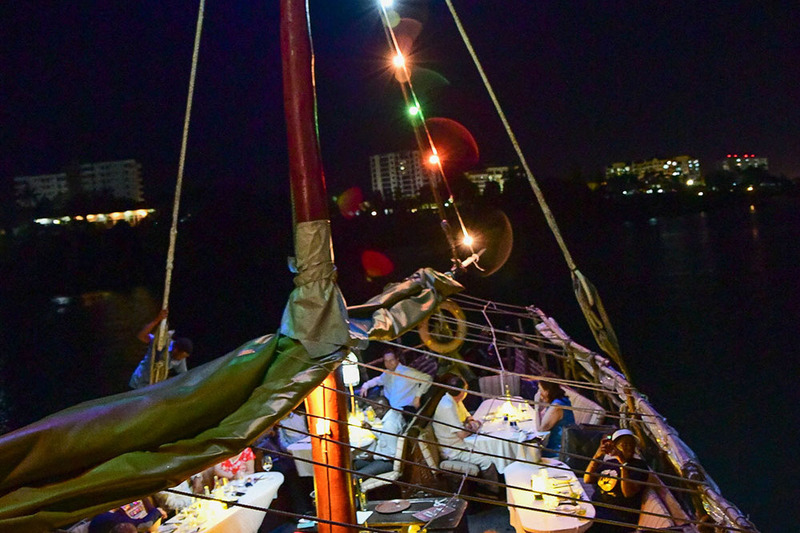 Dinner on Tamarind dhow cruise