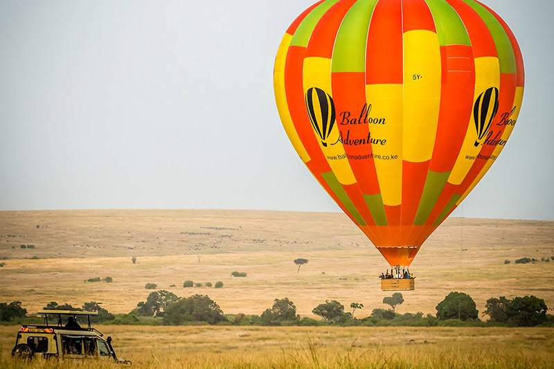 Masai Mara hot air ballon Kenya safari experience