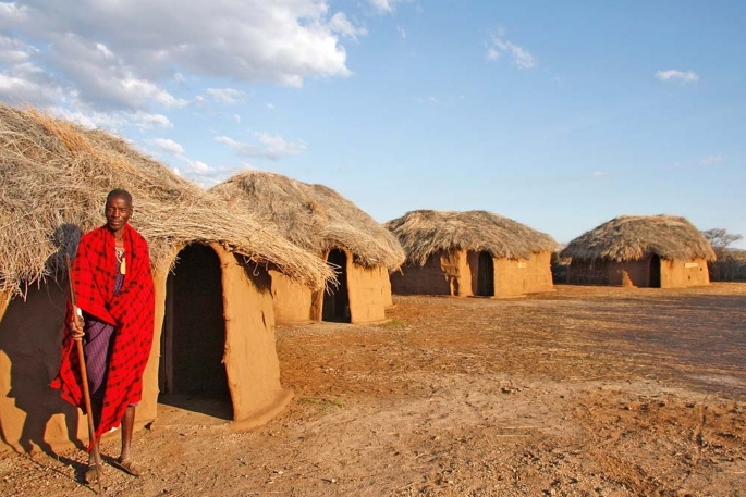 Masai traditional houses